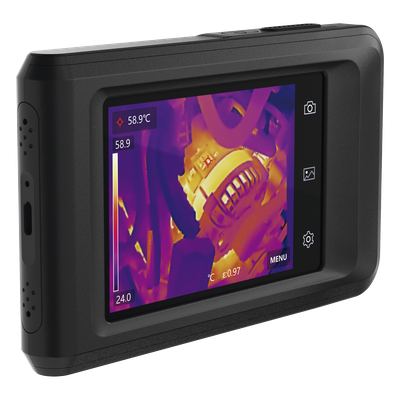 HM-TP42-3AQF/W-POCKET2 - Hikmicro Cámara Termográfica de Bolsillo / Pantalla Táctil 3.5" / IR 256 x 192