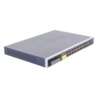 IGS-6325-24P4S - PLANET IGS-6325-24P4S switch Gestionado L3 Gigabit Ethernet (10/100/1000) Energía sobre Ethernet (PoE) 1U Azul