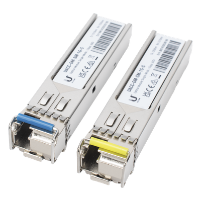 UACC-OM-SM-1G-S-2 - Ubiquiti UACC-OM-SM-1G-S-2 red modulo transceptor Fibra óptica 1250 Mbit/s SFP