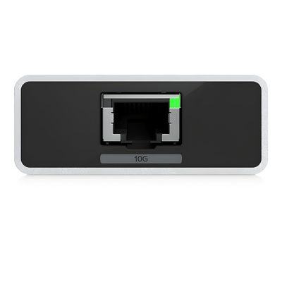 UACC-ADAPTER-RJ45-USBC-10GE - Adaptador USB-C a Ethernet / 10 GbE / Plug-and-Play / USB4 Thunderbolt / 107x56x22 mm / 0.35x0.18x0.07 ft / 160 g