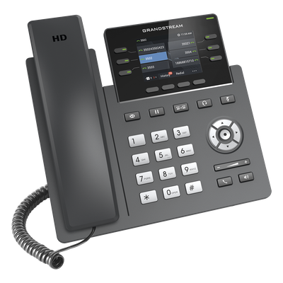 GRP-2613 - Grandstream Teléfono IP / 3 Líneas SIP / 6 Cuentas GRP-2613