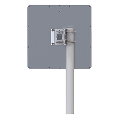 TXP2420 - Antena Tipo Panel 2400 MHz, Apertura H/V (18º), Ganancia 20 dBi, Dimensiones 30 x 30 4.5 cm, Conector N- Hembra, Para exterior
