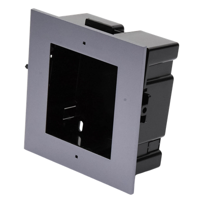 DS-KD-ACF1 - Hikvision Base empotrable / Marco de instalación / Aluminio y plástico DS-KD-ACF1