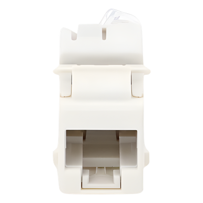 U6A-K02NS - Jack Keystone Cat6A UTP / Terminación T568A/B / Rango -10°C a 60°C / UL 94 V-0 / Conductores 24-22 AWG