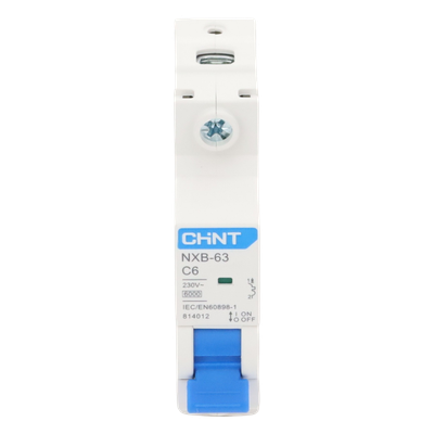 NXB631PC6 - Chint Interruptor Termomagnético DIN / 1 Polo / 6 A NXB631PC6