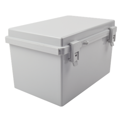 TXG-01-46 - Gabinete Plástico para Exterior (IP65) de 185 x 285 x 180 mm Cierre por Broche.