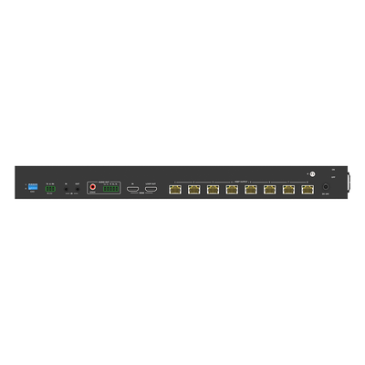 EPP-SPB18H150 - Splitter y Extensor de Video HDBaseT / 1x8 / 4K@60Hz 4:4:4 / 120 m (393.7 ft) en 4K / 150 m (492.1 ft) en 1080p / 18 Gbps / HDR10+ / PoC / IR y RS-232