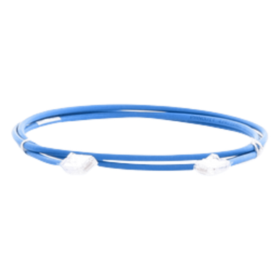 UTP28X5MBU - Cable de Parcheo UTP / Cat6A / 28AWG / CM/LSZH / 5 m (16.40 pies) / Azul