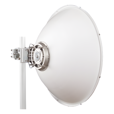 JRC35DMCB5X - Antena direccional Alto Rendimiento / Parábola profunda para mayor aislamiento al ruido /4 ft / Guía de onda para radio B5x y C5x / Ganancia de 35 dB