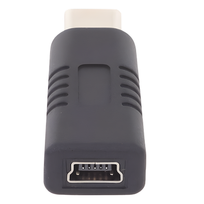XMRA8R3PLUG - Adaptador USB-C / Tipo C Macho a Mini USB Hembra / Compatibilidad Estación XMRA8 y Bodycam XMRR3 / Diseño Compacto