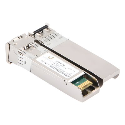 UF-MM-10G - UFiber Módulo SFP+ 10G, transceptor MiniGibic MultiModo 10 Gbps, distancia 300m, conectores LC, paquete de 2 piezas