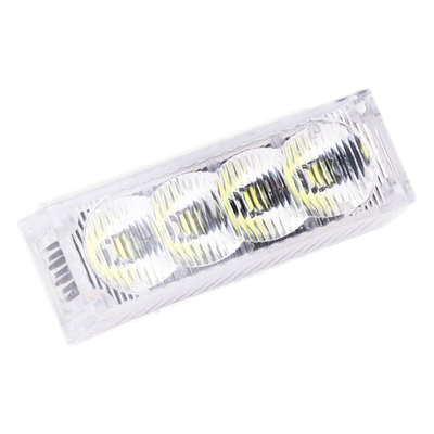 Z67M4W - Módulo LED de Reemplazo / 4 LEDs Ámbar Alta Intensidad / Compatible Barras X67 / Exterior / Bajo Consumo