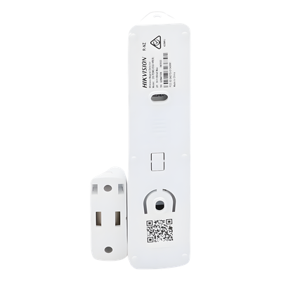 DS-PDMC-EG2-WB(B) - HIKVISION AX PRO / Contacto Magnético Inalámbrico 3 en 1 / 2 Zonas Cableadas DS-PDMC-EG2-WB(B)