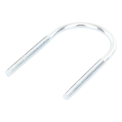 CH-ABR-U-32 - Charofil Abrazadera Tipo U / 1 1/4" / Acabado Electro Zinc CH-ABR-U-32