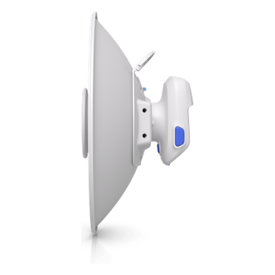 UISP-DISH-MINI - Antena Direccional Tipo Plato / 26 dBi / Frecuencia 5150 a 6875 MHz / Resistencia Viento 200 km/h (124.3 mph) / IPx6 / Montaje Directo Radio