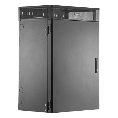 WME9BL - Gabinete de Montaje en Pared / 18 UR / Profundidad 36 in / Carga 181 kg / Acero Calibre 16 / UL 2416