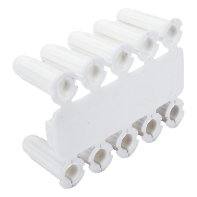 TP-0 - Taquete de Fijación / Doble Expansión Multidireccional / Tornillo 8 mm x 3/4" (19.1 mm) / Polietileno HDPE / 100 Piezas / -50°C a +80°C