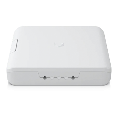 UF-TERMINAL-BOX - Caja Terminal de Fibra Óptica para Exterior / IPX5 / Montaje en Poste Ø35-60 mm (1.38-2.36') / Policarbonato UV / 249×218×60 mm (9.8×8.6×2.4')