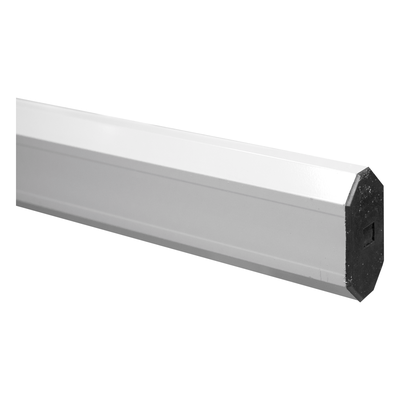 XBF-ARM - Mástil Recto para Barrera Vehicular / 3 m (9.8 ft) / Sin Iluminación / Uso Industrial