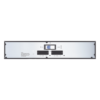 UVP072 - Módulo de Baterías Externas para UPS / 72 VCD / VRLA 12V/9Ah / 12 Unidades / Carga Rápida 4 h / Rack 2U