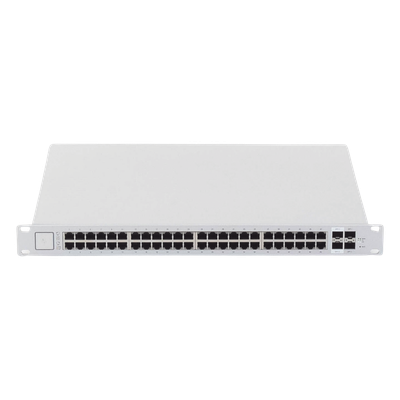 US-48-500W - Switch Administrable PoE+ / 48 Puertos Gigabit / 2 SFP+ 10G / 2 SFP 1G / 500W / 70 Gbps Throughput / 19.09 x 1.72 x 14.75'