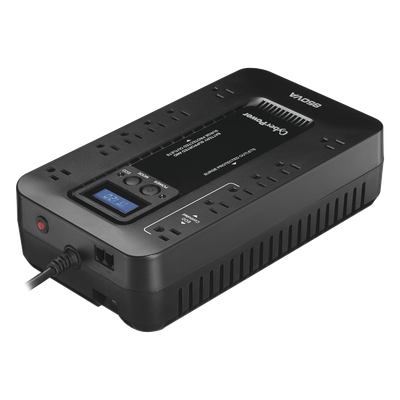 EC850LCD - CyberPower EC850LCD sistema de alimentación ininterrumpida (UPS) Línea interactiva 0,85 kVA 510 W 12 salidas AC