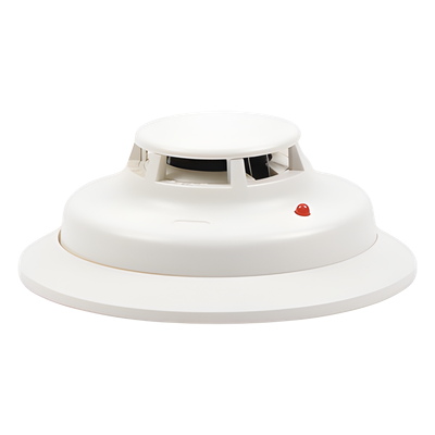 2W-TB - Detector Fotoeléctrico de Humo de 2 Hilos con Sensor de Temperatura a 57° C, Serie i3