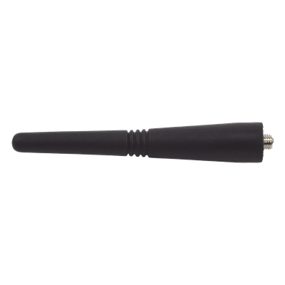 DEPR450 - Antena UHF Helicoidal / 400-470 MHz / Ganancia 0 dBd / Perfil Recortado 170 mm / Conector Rosca Monopolo / Omnidireccional Vertical