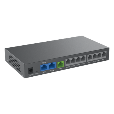 HT-881 - Grandstream Gateway Analógico / 8 Puertos FXO / 1 Puerto FXS HT-881