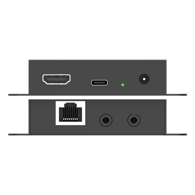 EPC-EDA50SEA - Extensor Audio HDMI eARC | 50 Metros | CAT5e/6 | Soporte Dolby Atmos DTS-HD | IR Bidireccional | CEC Passthrough | Carcasa Metálica