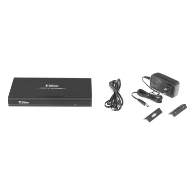 TT314VW - Controlador de VIDEOWALL de 2 x 2 / Distribuye en 4 pantallas el video de 1 Entrada HDMI / Resolución 1080p a 60 Hz. / Salida de audio de 3.5mm / Modo pantalla Completa o Modo Clon / Muy Fácil de crear una pared de Video Wall