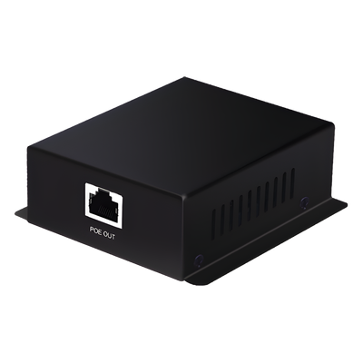 WI-POE61-24V - Convertidor PoE Industrial / Entrada 802.3 af/at / Salida PoE Pasivo 24V / Puertos RJ45 100/1000 Mbps / Alcance 100 m (328 ft) / Rango -10 a 70 °C