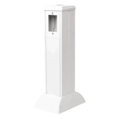 TH-MIC - Mini Columna de Gestión de Cables / Sistema Modular / -40°C a +85°C / PVC y ABS de Alto Impacto / 2.89 lb / NOM-001-SEDE-2005