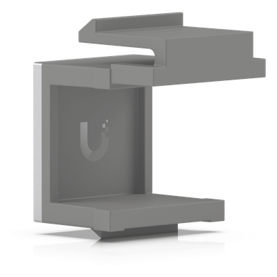 UACC-KEYSTONE-BLANK-INSERT - Insertos Ciegos Keystone / Snap-In / 24 Piezas / 16.3 x 14.6 x 18 mm (0.64 x 0.57 x 0.7") / ABS Retardante a la Flama