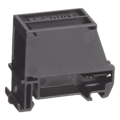 CADIN1BL-S - Panduit Adaptador de 1 Puerto / Blindado / Riel DIN 35 mm (1.38 in) CADIN1BL-S