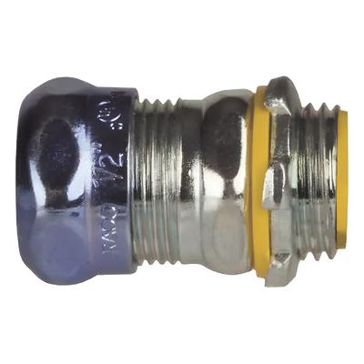 HUB-2913RT - Hubbell Conector de Compresión / Pared Delgada 3/4 in / Acero Galvanizado HUB-2913RT