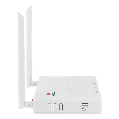 V2804N-Z - ONU Dual G/EPON / Wi-Fi 2.4 GHz / 4 Puertos LAN Gigabit / 2 Antenas 5 dBi / Gestión Remota / Consumo 10W