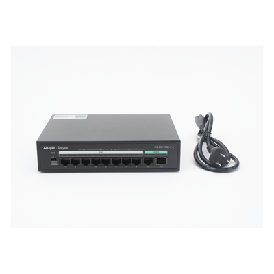 RG-ES110GS-P-L - Ruijie Switch PoE+ / 8 Puertos Gigabit / 2 Uplink GE+SFP RG-ES110GS-P-L