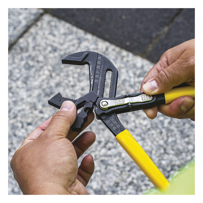 D53010 - Klein Tools Llave de Pinzas Inglesa-Perico / 10" (25.4 cm) / Apertura Máxima 2" (5.1 cm) D53010