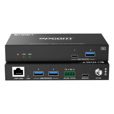 EPP-EU3100CB - Epcom Proaudio Extensor USB 3.2 Gen 1 / 100 m (328 ft) / CAT6a EPP-EU3100CB
