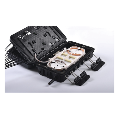 FDP-420E-16 - Fiberhome Caja de Distribución de Fibra Óptica / 24 Empalmes / 16 Puertos SC/APC Simplex