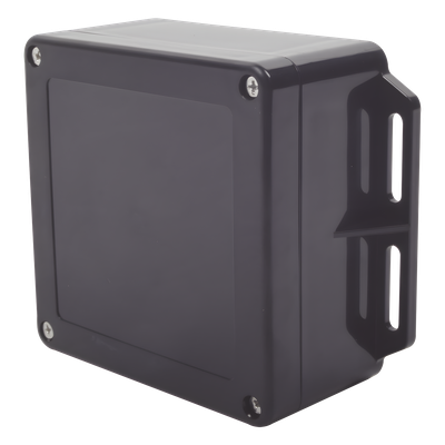 TXG-0152-BK - Gabinete de Protección Exterior / IP65 / 120 x 120 x 60 mm / ABS / -20 a 60°C / Cierre por Tornillos