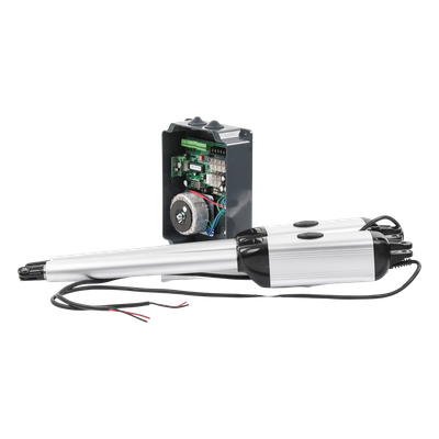 XBS-PK03 - Kit de Brazos para Portón Abatible / 2 Hojas / 3 m (9.8 ft) / 300 kg / IP55 / 50 Ciclos Diarios / Residencial