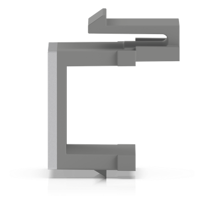 UACC-KEYSTONE-BLANK-INSERT - Insertos Ciegos Keystone / Snap-In / 24 Piezas / 16.3 x 14.6 x 18 mm (0.64 x 0.57 x 0.7") / ABS Retardante a la Flama
