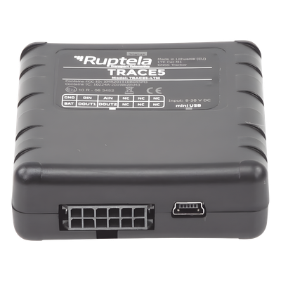 TRACE5 - Localizador Vehicular 2G y 4G/ Rastreo / Conducción eficiente / Deteccion de Jammer / Registro de conductores / Sensores adicionales