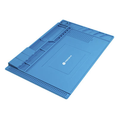PST-S03-001 - Precision Tapete de Silicona para Reparación Electrónica / 45 x 30 cm (17.7 x 11.8 in)
