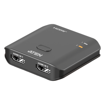 VS5821 - Switch HDMI 2 Puertos 8K Essentials | 48 Gbps | 8K @ 60Hz y 4K @ 120Hz | RapidSync™ | HDR10+ | VRR | ALLM | HDCP 2.3 | Audio LPCM 7.1 | Diseño Compacto