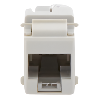 U6-K02NS - Jack Keystone / Cat6 UTP / Terminación 110 / T568A-B / -10 a 60°C / UL 94 V-0