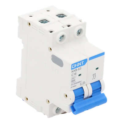 NXB632PC16 - Chint Interruptor Termomagnético DIN / 2 Polos / 16 A NXB632PC16