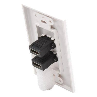 LP-FP-091 - Linkedpro By Epcom Placa de Pared / 2 Puertos HDMI Hembra a Hembra / 4K UHD LP-FP-091